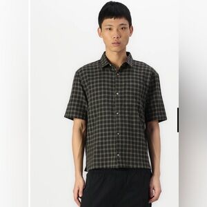 Hollister Boxy Short Sleeve Plaid Pocket Shirt Size XS